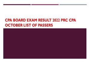 october 1999 cpa board exam results|Full Text of Results CPA Board Exam .